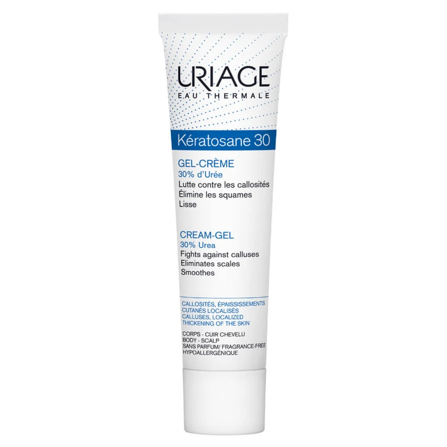 Uriage Keratosane 30 Exfoliating and soothing cream-gel, 40 ml