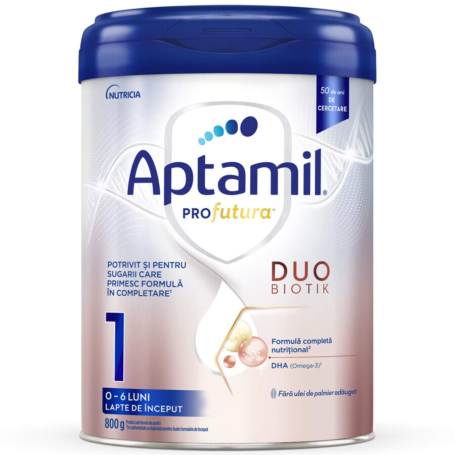 Aptamil ProFutura 1 voeding, 800g, 0-6 maanden, Nutricia Beoordelingen
