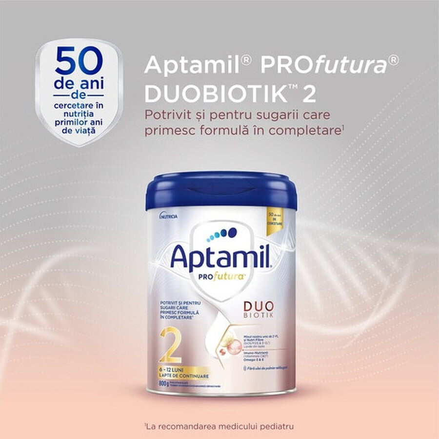 ProFutura 2 Duo Biotik formule, 6 - 12 maanden, 800 g, Aptamil