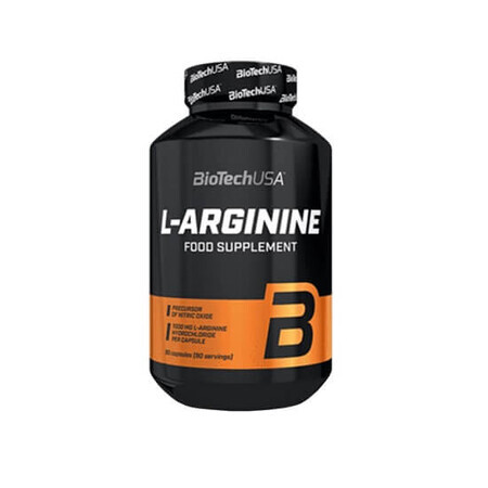 L-Arginine, 90 caps, BioTech USA