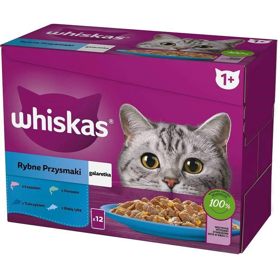 Kattenvoer Whiskas Zalm Tonijn