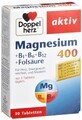 Magnesium 400 Doppelherz + Foliumzuur + Vitamine B6, 30 tabletten, Queisser Pharma