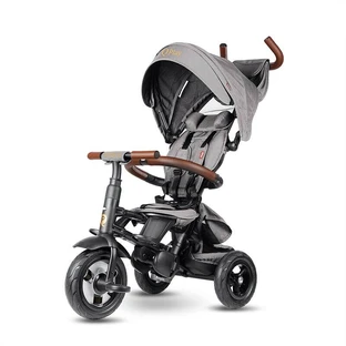 Rito deluxe opvouwbare driewieler, grijs, Qplay