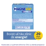 MagneVie Express, 150 mg magnesium + 0.7mg vitamin B6, extra energy, waterless administration, 2x20 sachets