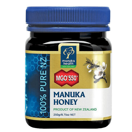 Miel de Manuka MGO 550, 250g, Manuka Healt