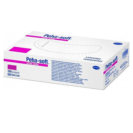 Peha-Soft nitril handschoenen, 100 stuks maat S, Hartmann