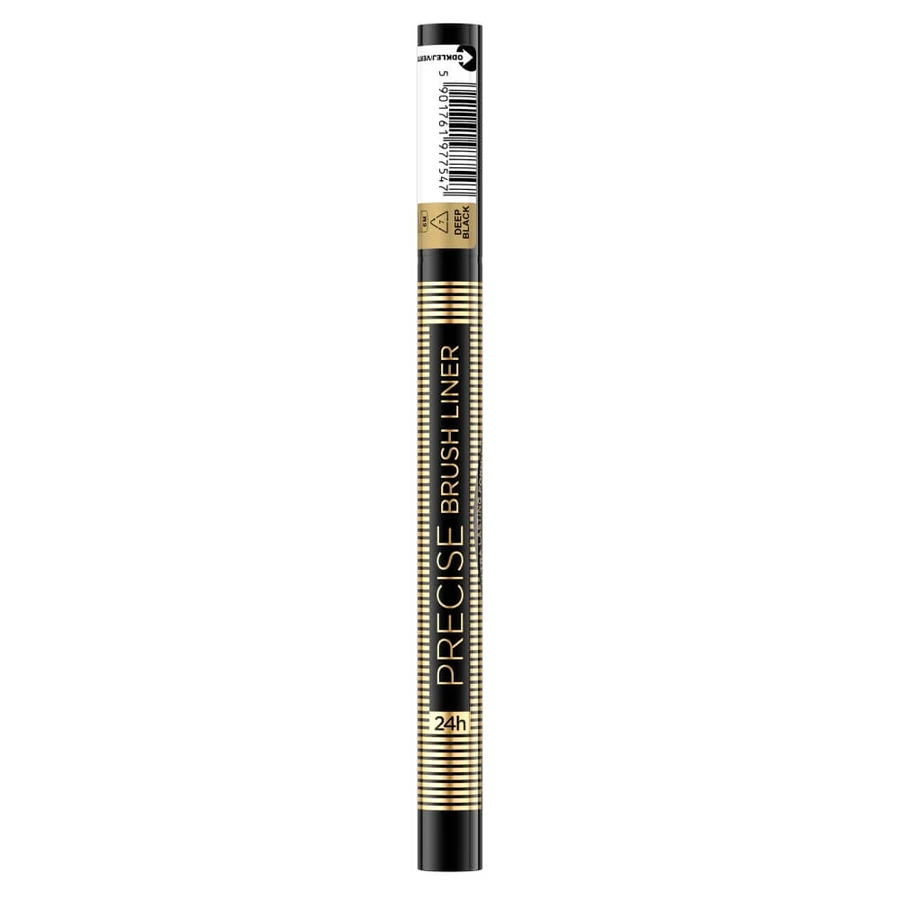 Eveline Cosmetics Precise Brush Liner Eyeliner in Pen Deep Black, 1 piece