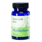 100% plantaardige capsules voor moeders die borstvoeding geven Meer melk plus, 60 capsules, Motherlove Herbal