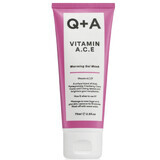 Masque gel hydratant aux vitamines A, C et E, 75 ml, Q+A