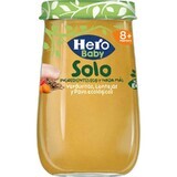 Groente-, kalkoen- en linzenmeel, 190 g, Solo, Hero Baby