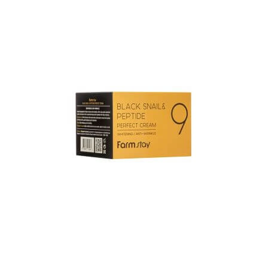Crème ultra hydratante à l'extrait d'escargot noir et aux peptides d'escargot noir, 55 ml, Farmstay