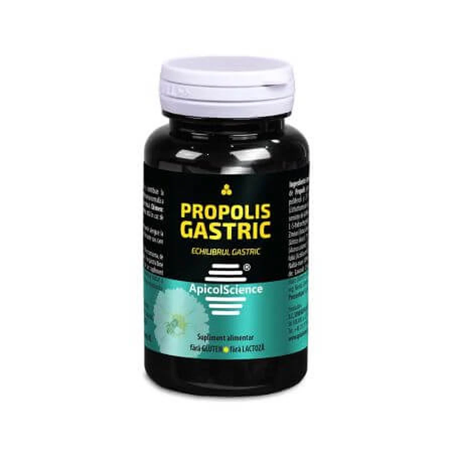 Propolis Magen, 60 Kapseln, Apicolscience