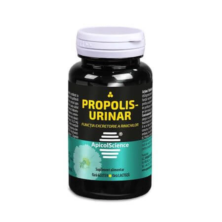 Urinaire Propolis, 60 capsules, Apicolscience