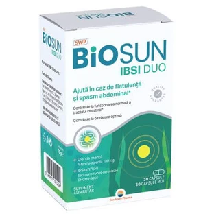 Biosun Ibsi Duo, 30 cápsulas + 60 cápsulas blandas, Sun Wave Pharma