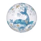 Ballon de plage avec figurine 3D Ocean Dreams, 2 ans et +, bleu, Little Dutch
