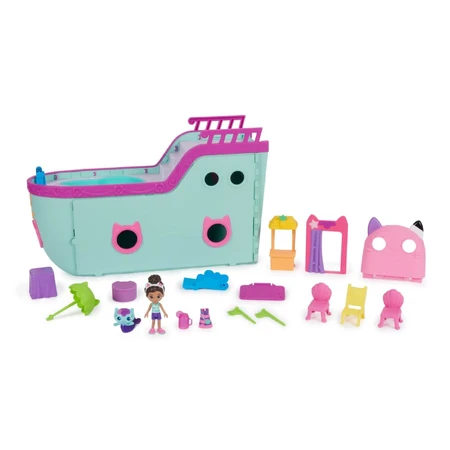 Gabby Cat Friend Ship toy, 3 years+, Gabby's Dollhouse