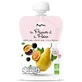 Purée biologique avec 73% de poires et 27% de prunes, 4-6 mois, 120 g, Popote