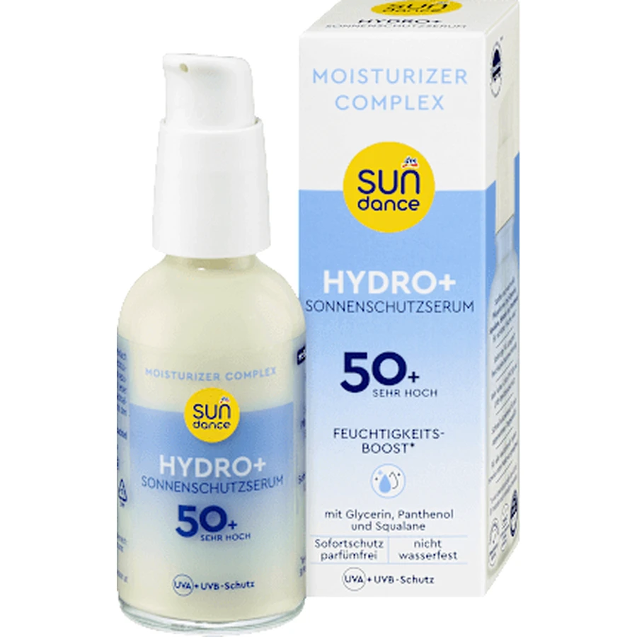 SUNDANCE Sundance Serum nawilżające do twarzy SPF50, 50 ml: ceny i cechy