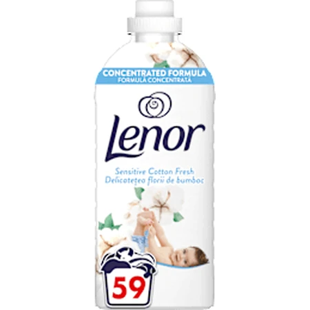 Lenor Balsamo per bucato sensibile 59 lavaggi, 1,24 l