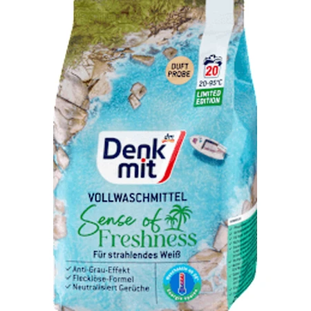 Denkmit Waschmittelpulver fresh feeling, 1,35 Kg