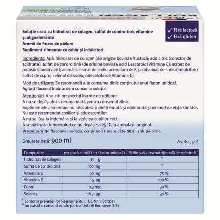Kollagen 11.000 Plus, 36 unidose vials, Doppelherz