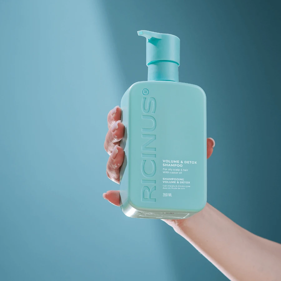 Volume and detox shampoo, 350 ml, Ricinus