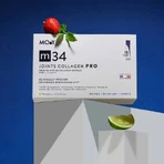 Collagen PRO bovine PRO with strawberry, lemon and mint flavor m34, 15 sachets x 13 g, Molecules of Youth