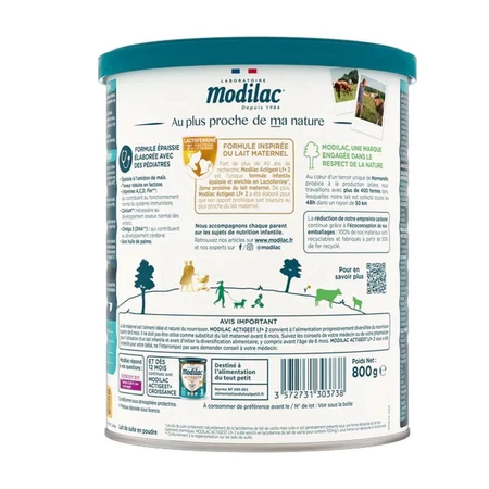 Modilac Actigest Melkpoeder Verdikte Formule 2 6 tot 12 maanden 800 g
