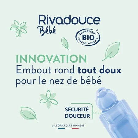 Rivadouce Suero Fisiológico Punto Redondo Lactantes, Niños y Adultos 30 Monodosis 5 ml