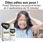 Pouxit anti-luizen en nagelbehandeling shampoo abrikoos geur 100ml