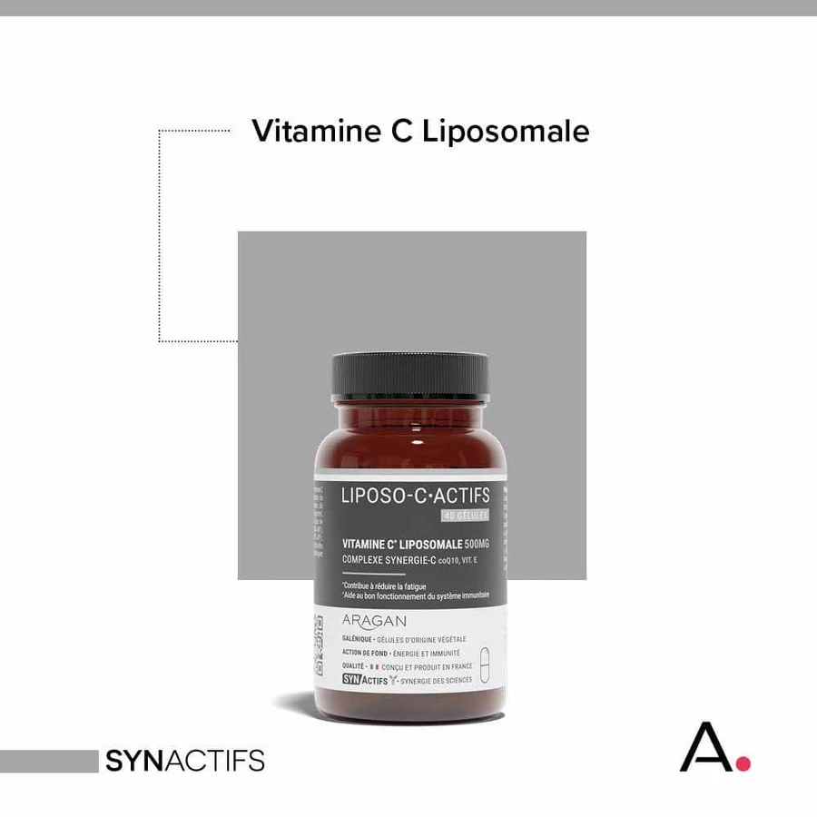 Aragan Synactifs Liposo-C Actifs 40 Gélules
