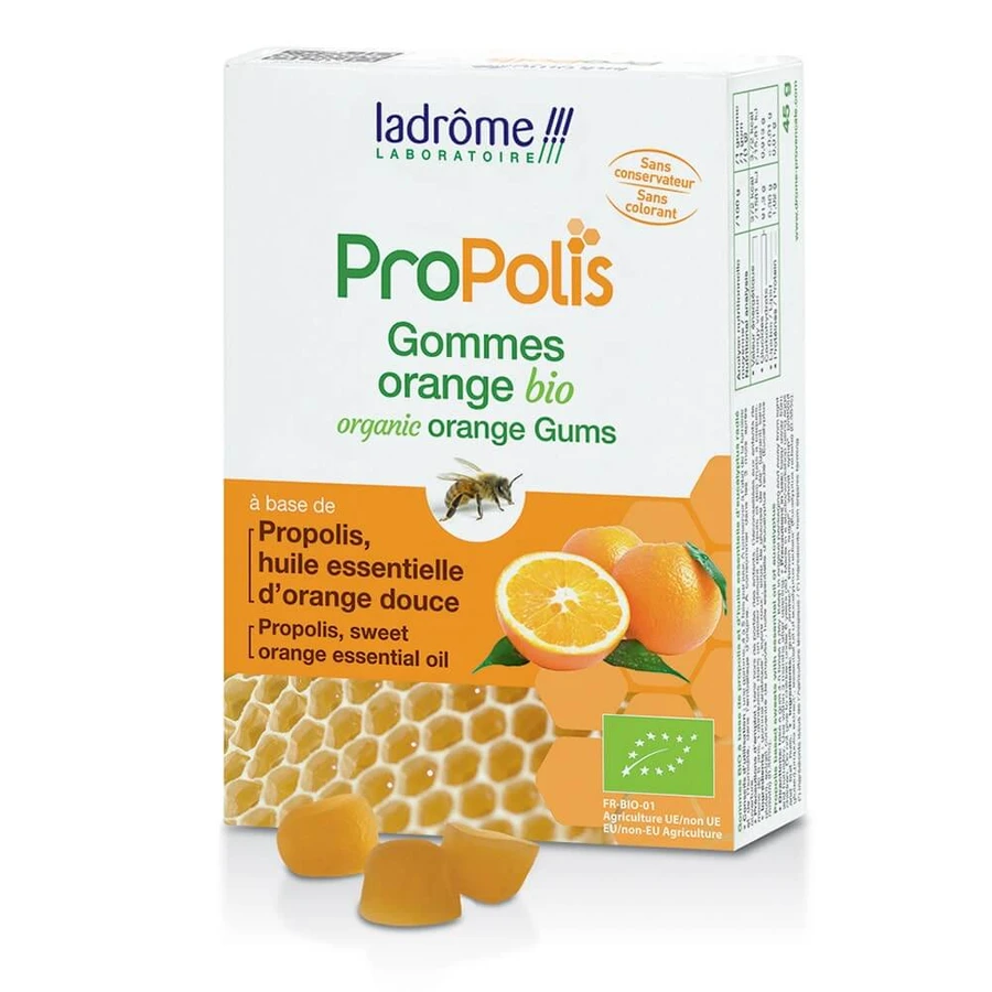 Goma de mascar Ladrôme Naranja 45g
