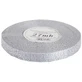 Glitterlint 12mm x 27mb, zilver, 1 st