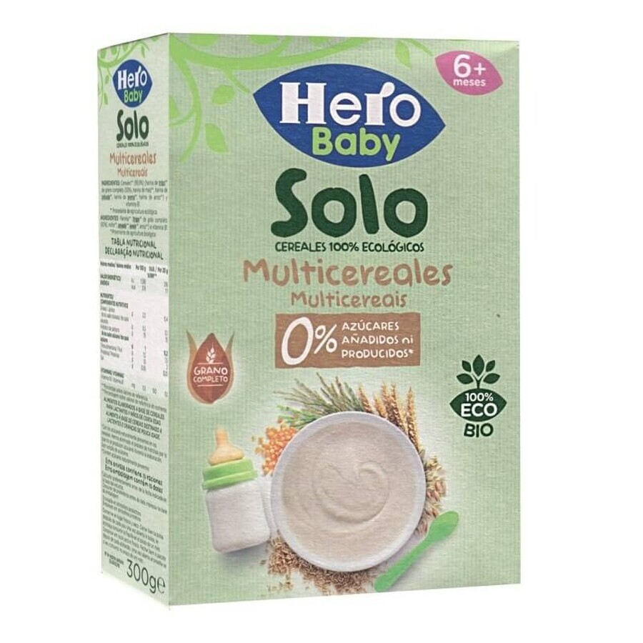 Multigrain bio, 300 gr, Hero Baby Solo