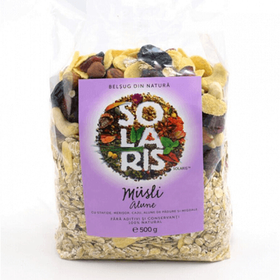 Musli mit Erdnüssen, 500 g, Solaris