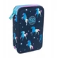 Coolpack dubbele etui met accessoires Jumper 2 Blue Unicorn