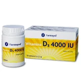 Vitamin D3 4000 IU, 50 tablets