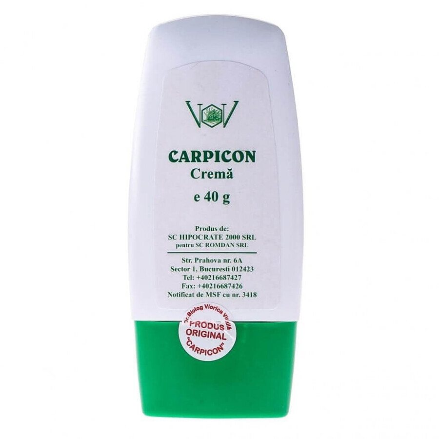 Carpicon crème, 40 g, Romdan