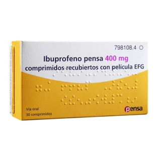 IBUPROFEN PENSAVITAL EFG 400 MG 20 FILMOMHULDE TABLETTEN