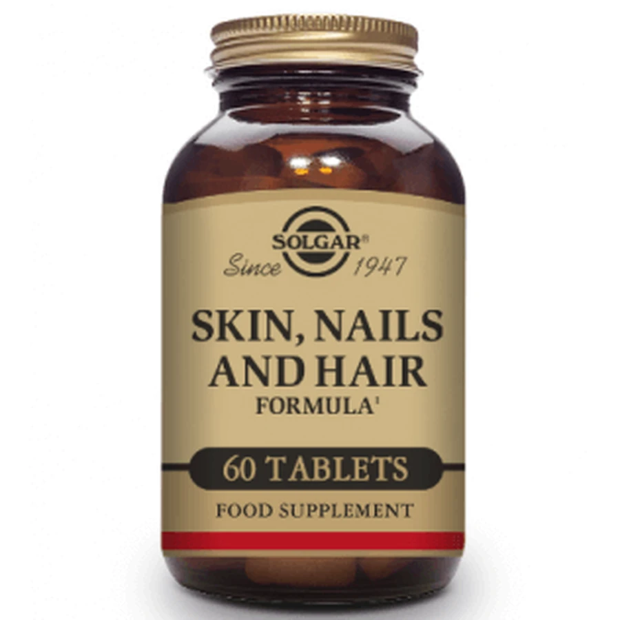 Solgar Formula Haar, Huid en Nagels, 60 tabletten