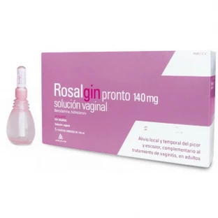ROSALGIN PRONTO 140 MG VAGINALE LÖSUNG 5 EINZELDOSEN 140 ML