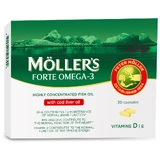 Omega-3 Forte, 30 capsules, Möller's
