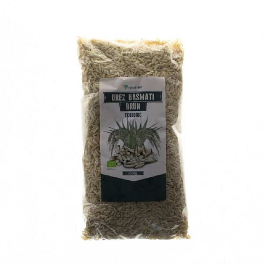 Riz Basmati brun biologique, 500 gr, Nature4Life