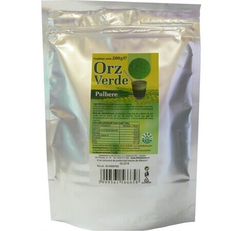 Poudre d'orge vert, 200 gr, Herbal Sana