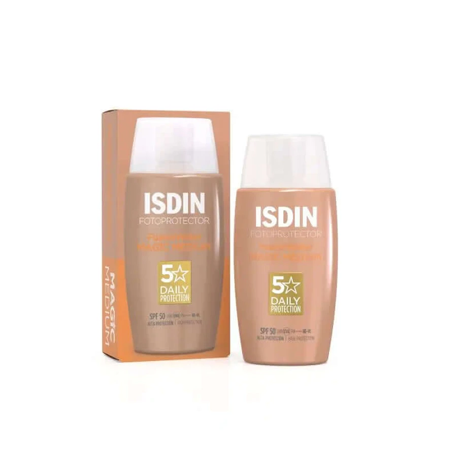 Isdin Fotoprotector Fusion Water COLOR Medio SPF50 , 50ml