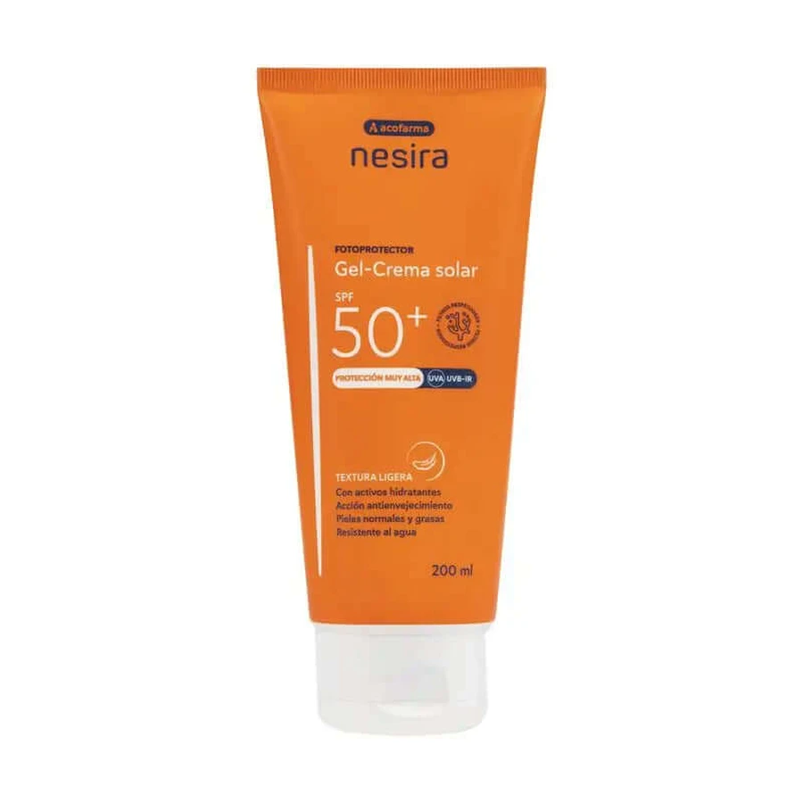 Acofarma Nesira Solar SPF 50+ Light Touch Gel Cream 200 ml