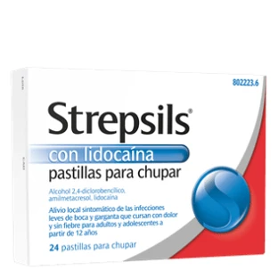 STREPSILS LIDOCAINE 24 ZUIGTABLETTEN