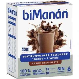 Bimanan BeSLIM Chocolade Milkshake, 6u