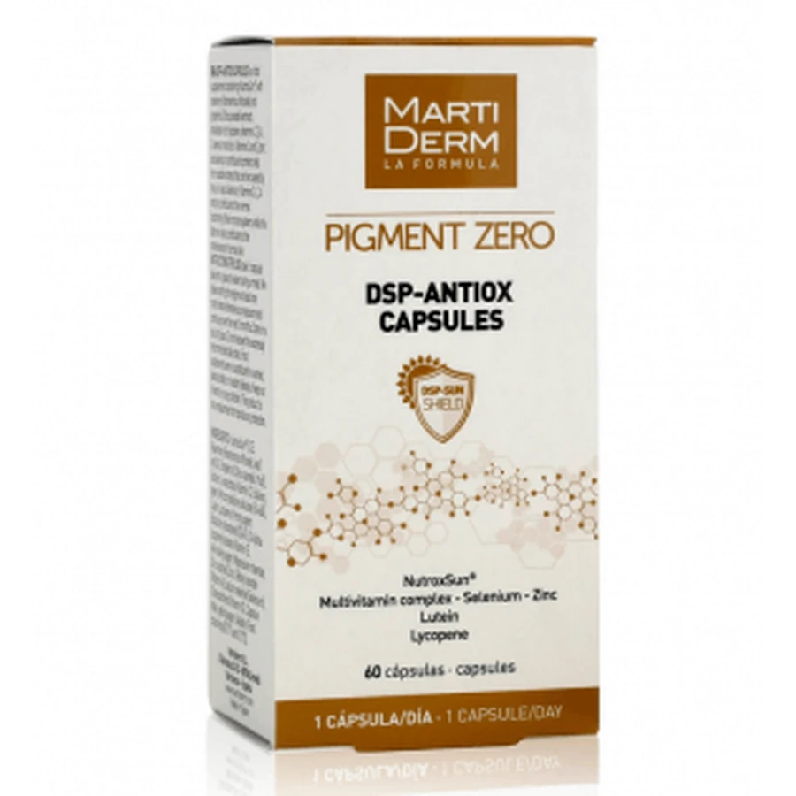 Martiderm Pigment Zero DSP-Antiox orale fotoprotectie 60 caps