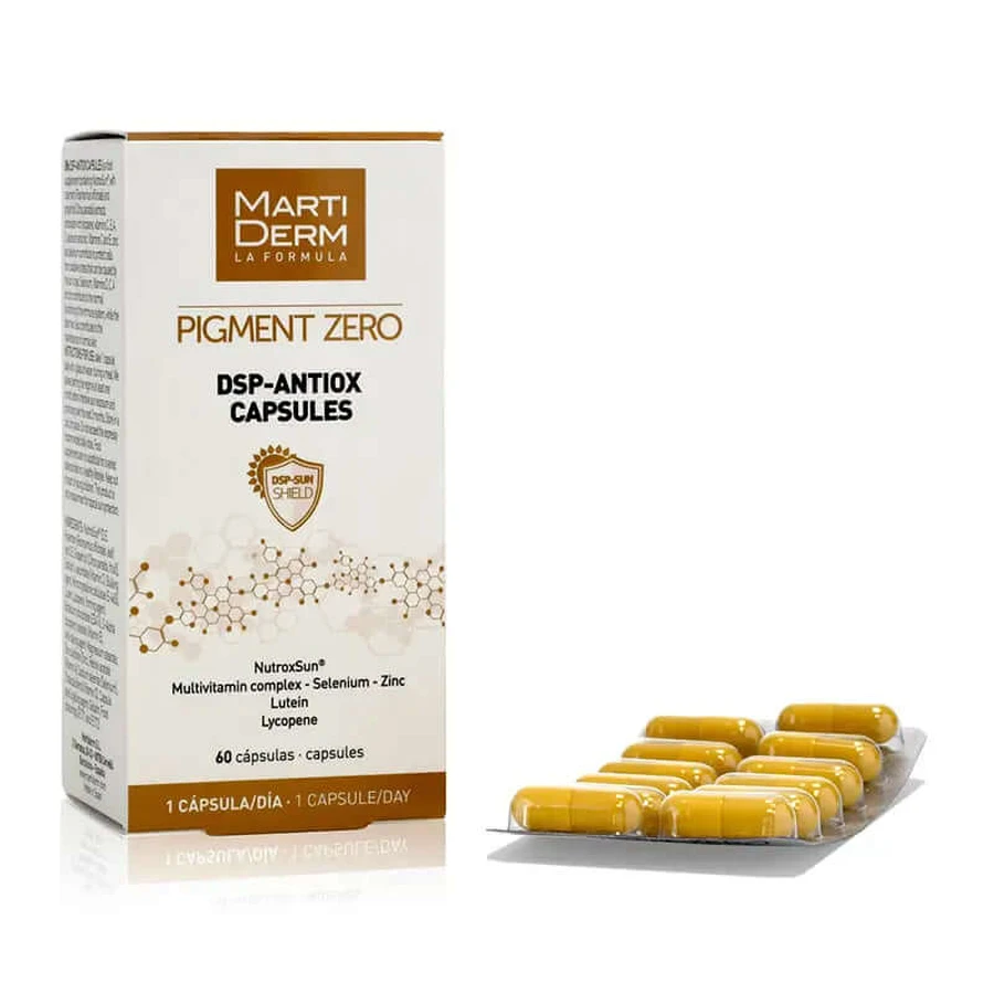 Martiderm Pigment Zero DSP-Antiox orale fotoprotectie 60 caps